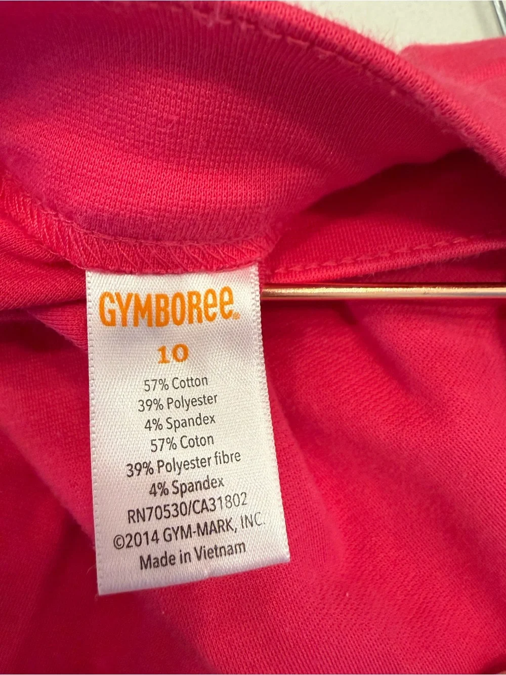 Gymboree colorblock stripe skirt